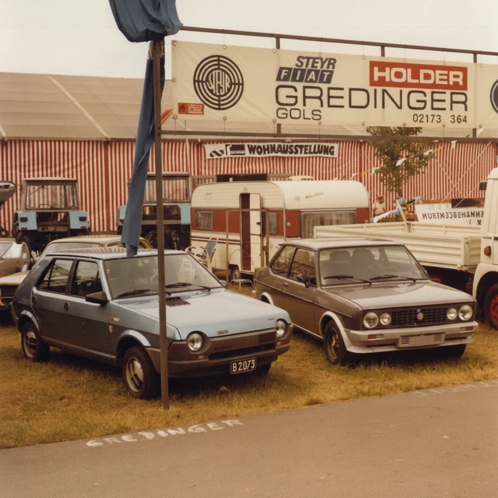 Historische Wohnausstellung bei Steyr Fiat Gredinger Gols